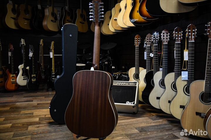 12 струнная Электроакустическая гитара Cort (Компл