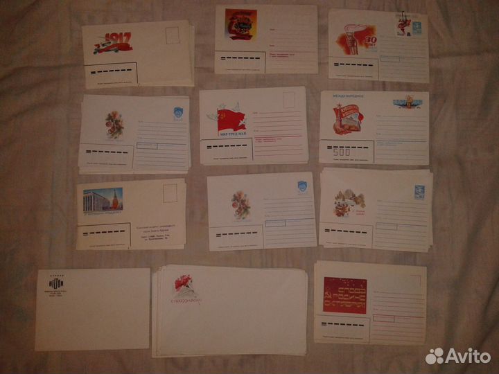 Открытки, конверты СССР