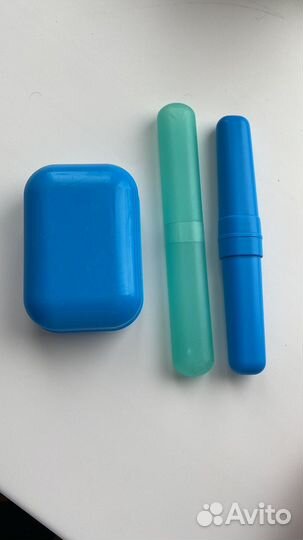 Дорожный набор для мыла и футляр зубных щеток