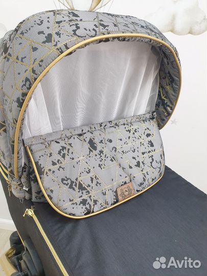 Коляска 2 в 1 adamex reggio