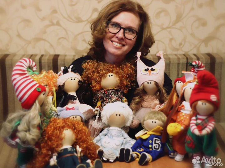 Кукла текстильная ручной работ