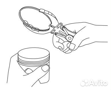 Дело Техники 802110 Клещи для поршневых колец 100