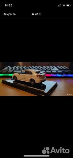 Mitsubishi Lancer Sportback Ralliart 1/43