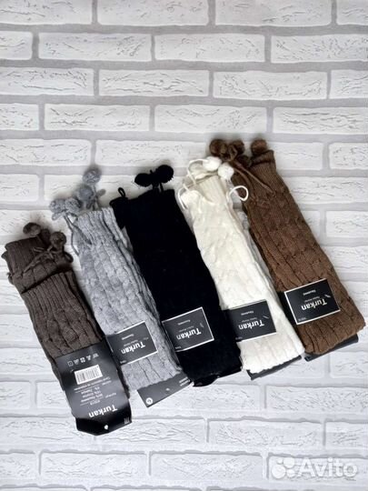 Гетры женские вязаные