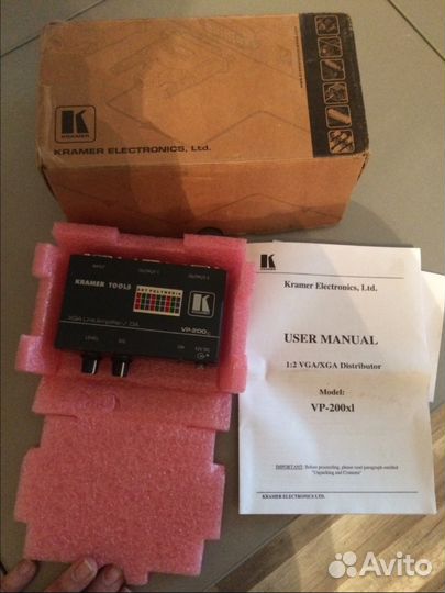 Распределитель-усилитель Kramer VP-200XL