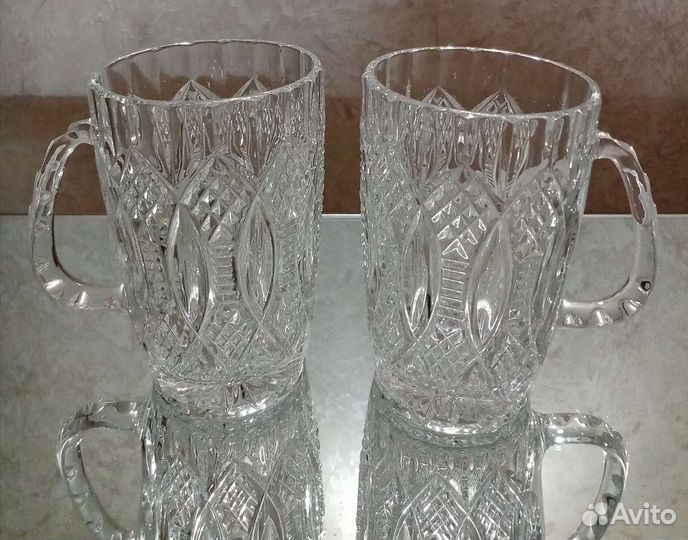 Хрустальные кружки для пива СССР