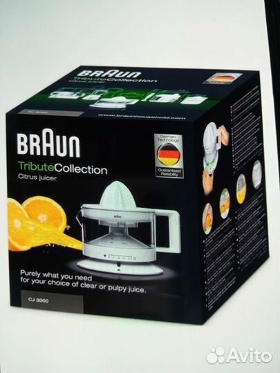Соковыжималка электрическая Braun CJ 3000
