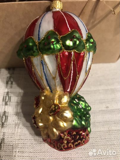 Елочная игрушка воздушный шар