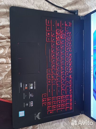 Игровой ноутбук asus FX705G