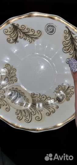 Чайные тарелочки 3шт (Вербилки), СССР