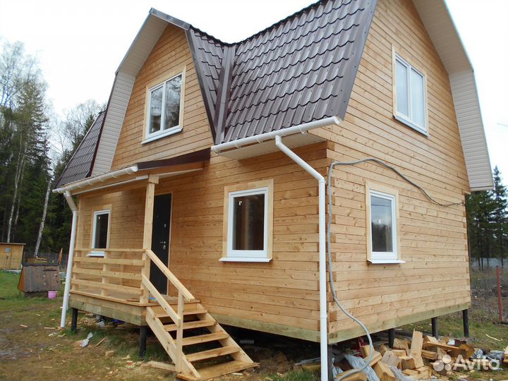 Дом из бруса под ключ