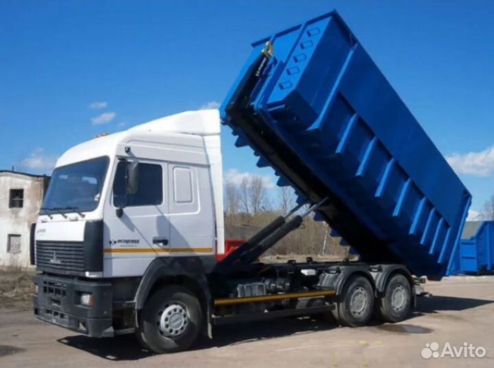 Вывоз строительного мусора контейнером