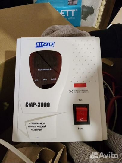Стабилизатор Rucelf стар 3000 - 3 ква
