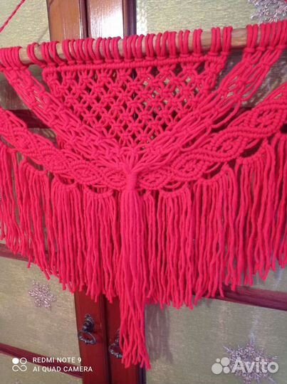 Макраме панно