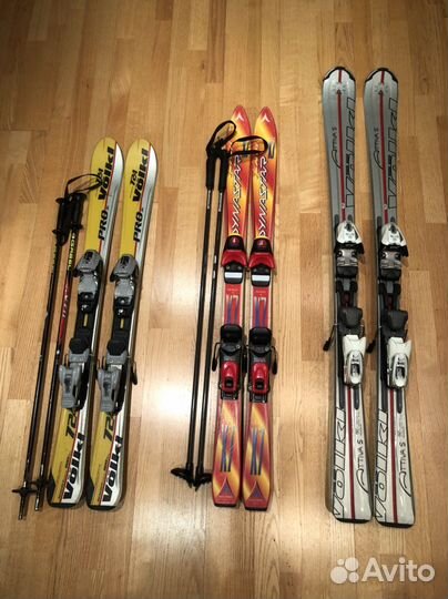 Горные лыжи детские, взрослые