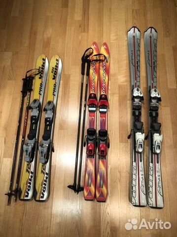 Горные лыжи детские, взрослые