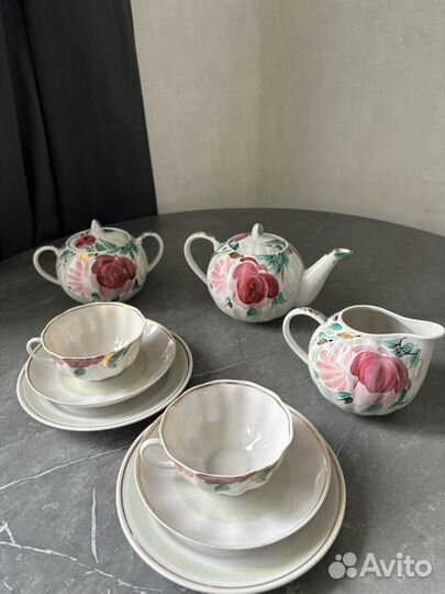 Сервиз чайный дулево винтаж СССР фарфор