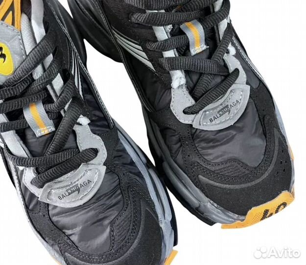 Кроссовки Balenciaga Runner Nylon Grey/Orange