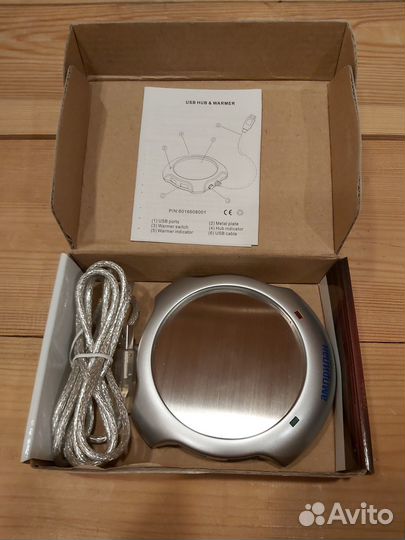USB нагреватель для кружки + USB хаб 4 порта