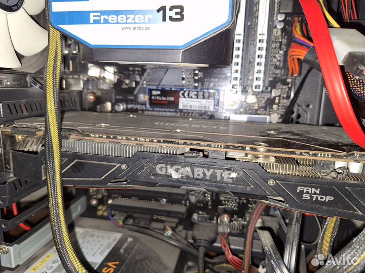 Комплект 9600K/16Gb DDR4/GTX1070 8Gb DDR5