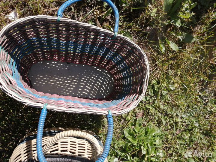 Корзина плетеная для грибов из проволоки