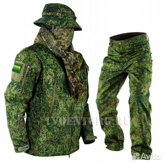 Тактический костюм SoftShell демисезонный