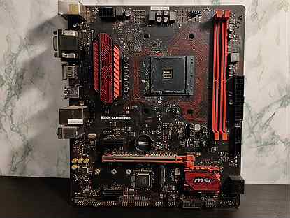 MSI B350M gaming PRO (в ремонт)