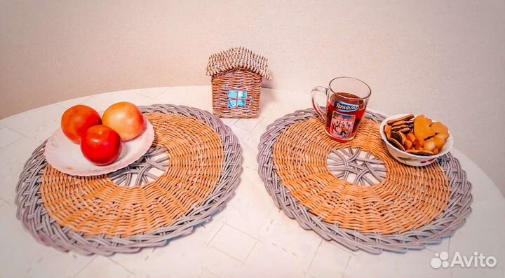 Корзина плетеная