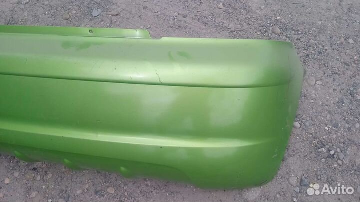 Продается задний бампер, в зелëном цвете с Daewoo