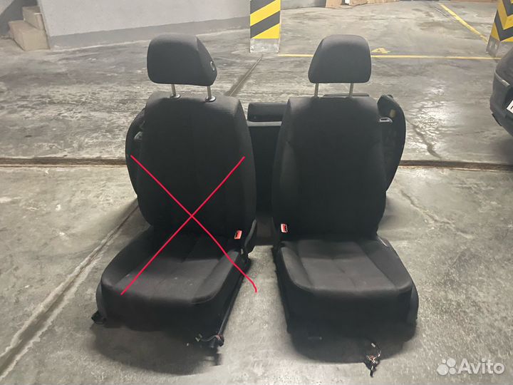 Сиденья комплект volkswagen passat b6