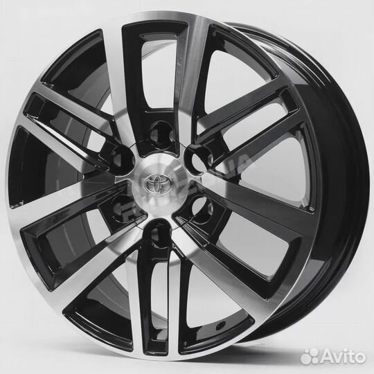 Литой диск в стиле Toyota R20 6x139.7. Работаем с