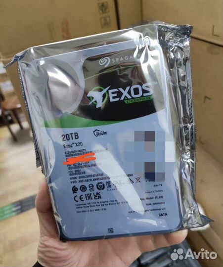 Жесткий диск Seagate st20000nm007d 20Tb SATA 3.5