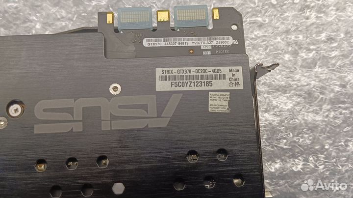 Видеокарта Asus Strix GTX 970 4Gb