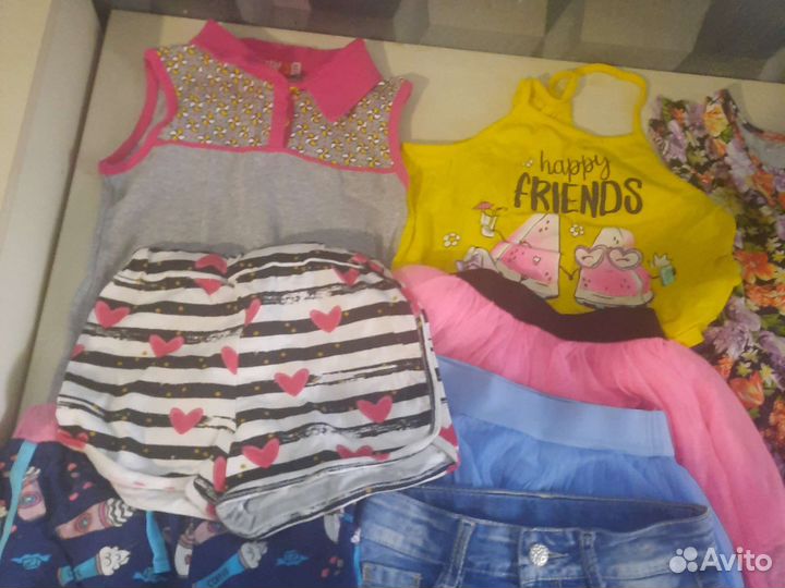 Пакет вещей на девочку 5 6 лет 110 116