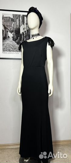 Вечернее длинное платье 50-52