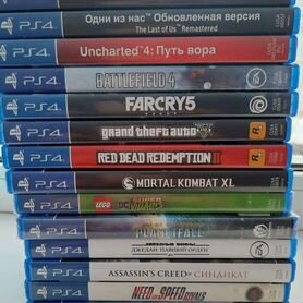 Игры для приставок ps4