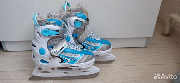 Коньки раздвижные 33-36