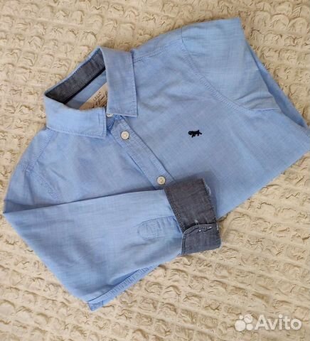 Рубашка H&M на мальчика р-р 122