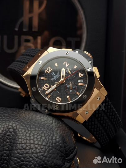 Шикарные мужские часы Hublot Tuiga 1909
