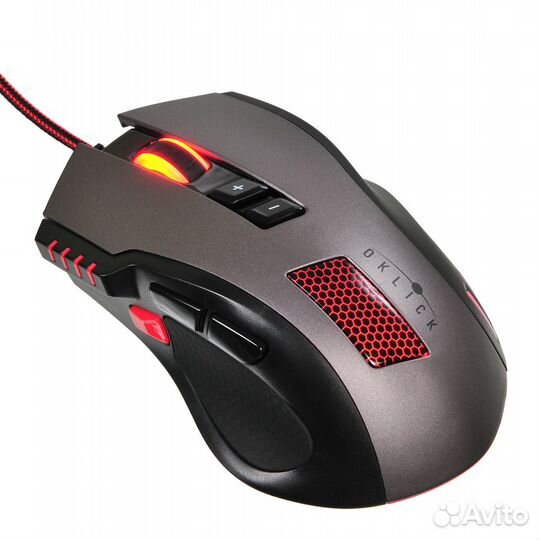 Игровая 8-кнопочная проводная мышь Oklick Beowulf