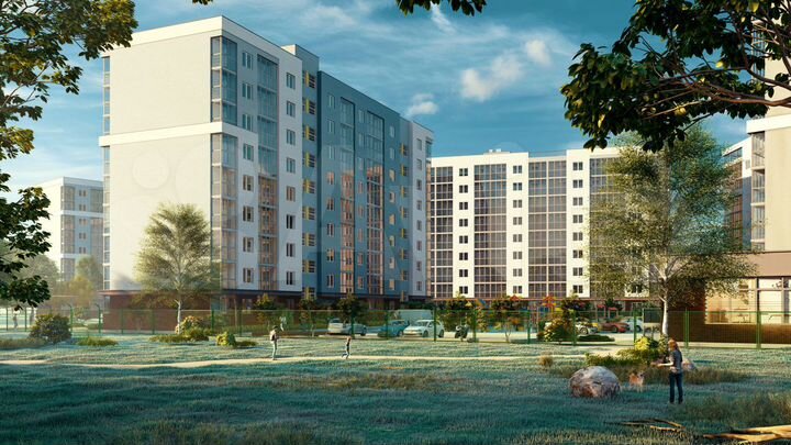2-к. квартира, 62,1 м², 2/9 эт.