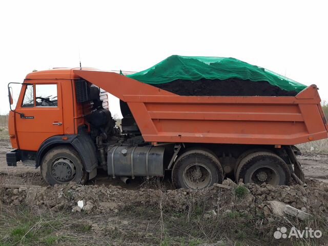 Камаз земли фото Чернозем с доставкой купить в Нижнем Новгороде Товары для дома и дачи Авито