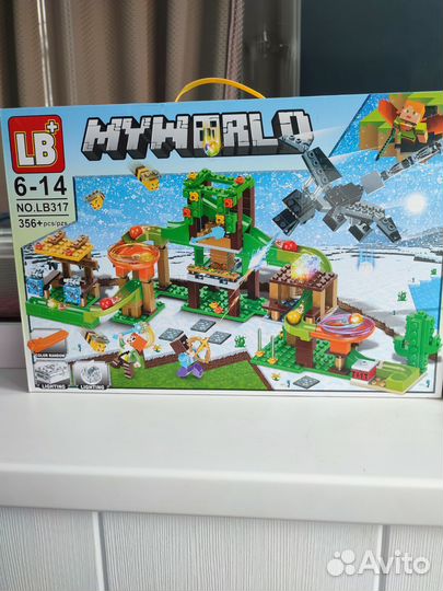 Lego конструктор myworld 6-14 (358 деталей)