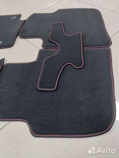 Коврики салона текстильные Volkswagen Polo с 2020