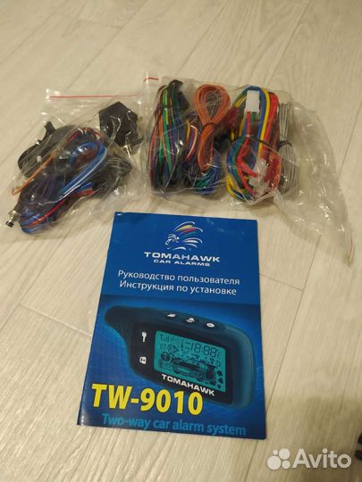 Сигнализация tomahawk 9010,с автозапуском
