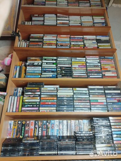 Коллекция аудиокассет