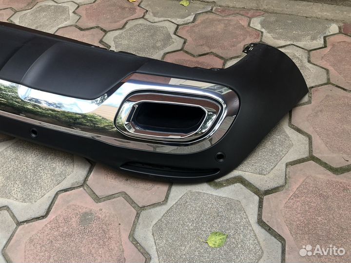 Диффузор заднего бампера mercedes Gle