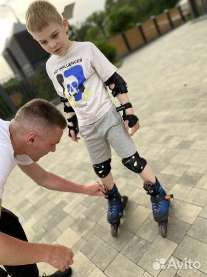 Обучение катанию на роликах. Тренер, инструктор