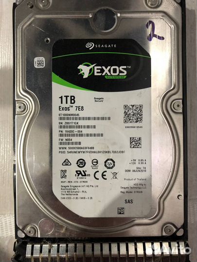 Жесткий диск hhd sas 1tb