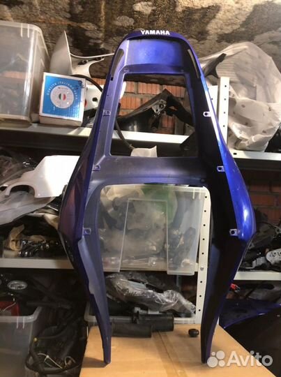Yamaha R6 99-02 задний пластик хвост
